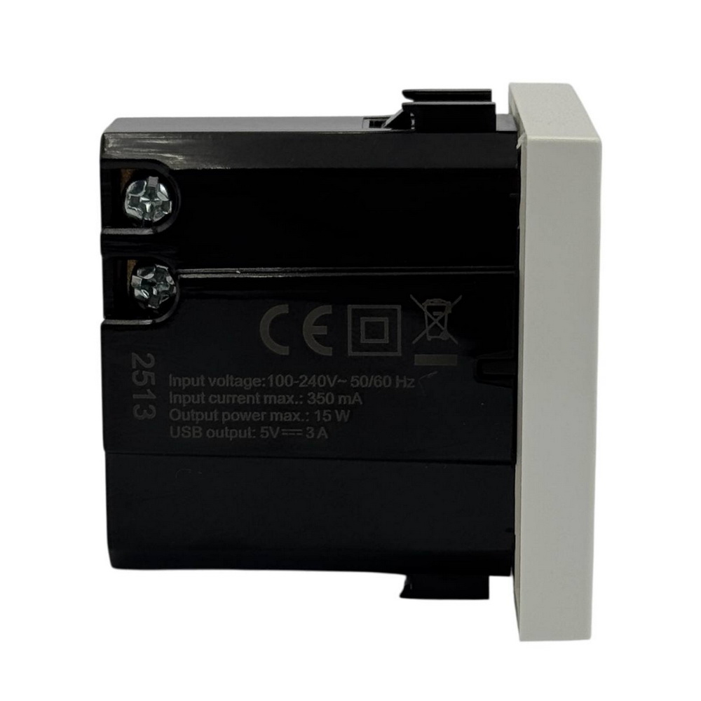 Розетка Zenit біла USB A+C 3A ( 2CLA228540N1101 ) Розетка Zenit біла USB A+C 3A ( 2CLA228540N1101 )