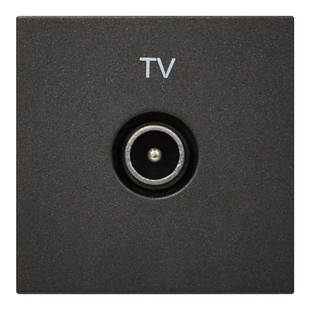 Розетка Zenit TV антрацит ( 2CLA225070N1801 )
