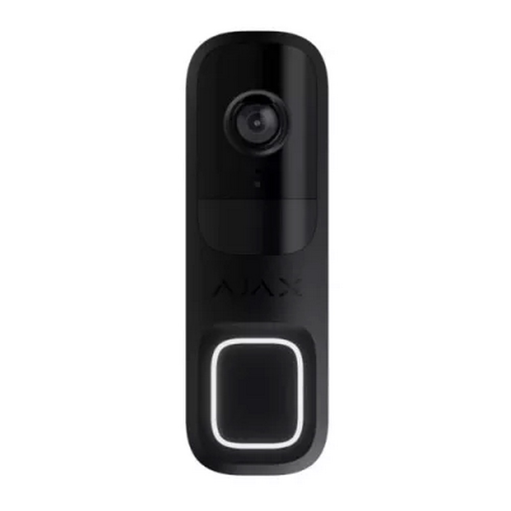 Відеодзвінок Ajax Doorbell ASP чорний ( 66391.125.BL1 )