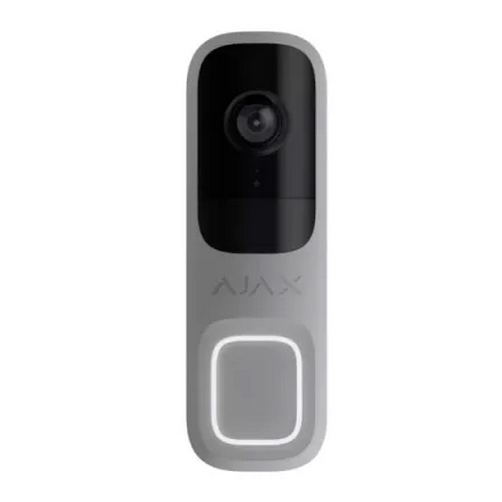 Відеодзвінок Ajax Doorbell ASP сірий ( 66393.125.GR1 )