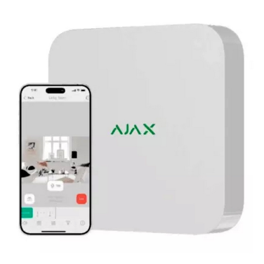 Відеореєстратор мережевий Ajax NVR (16ch) білий ( 70934.122.WH )