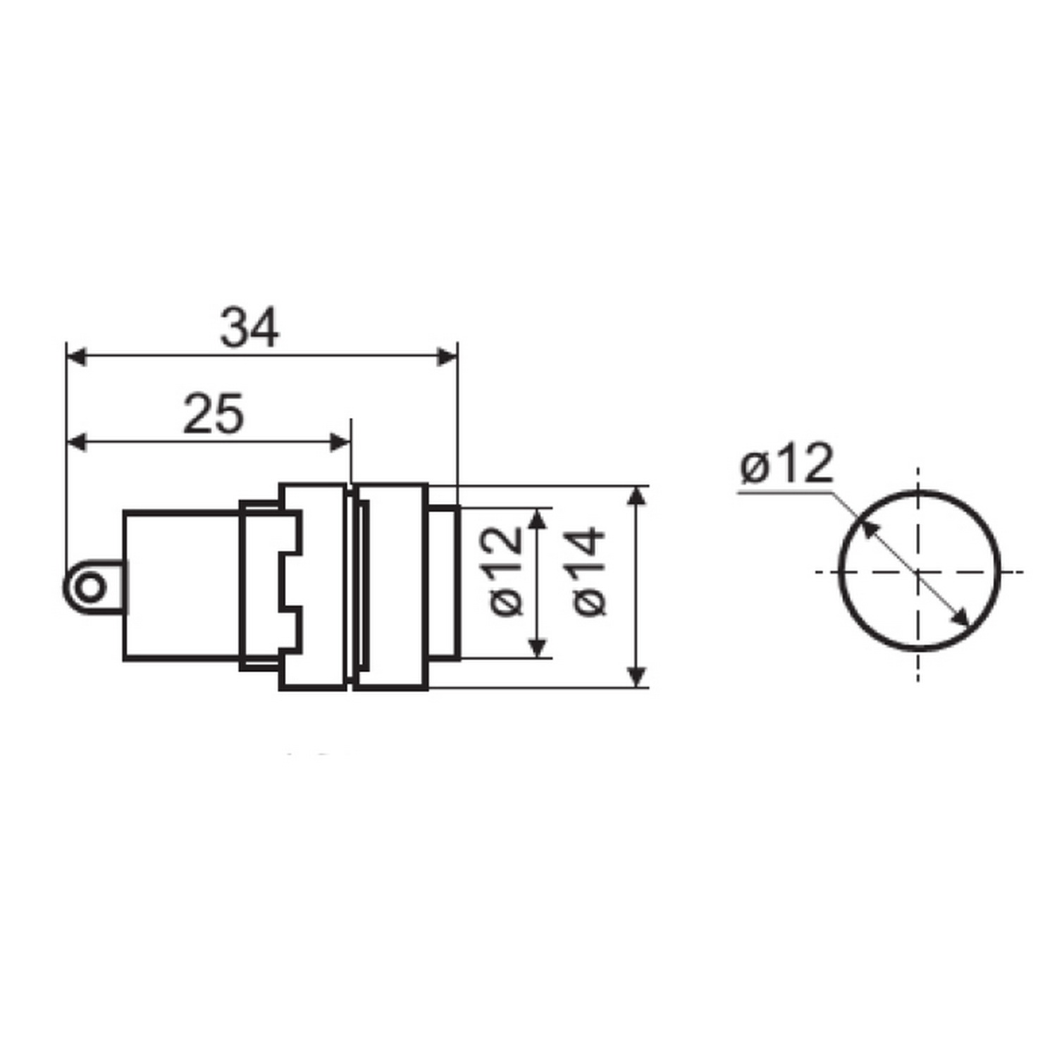 Світлосигнальна арматура AD22E-12DS 220V АC синя Аско ( A0140030186 ) Світлосигнальна арматура AD22E-12DS 220V АC синя Аско ( A0140030186 )