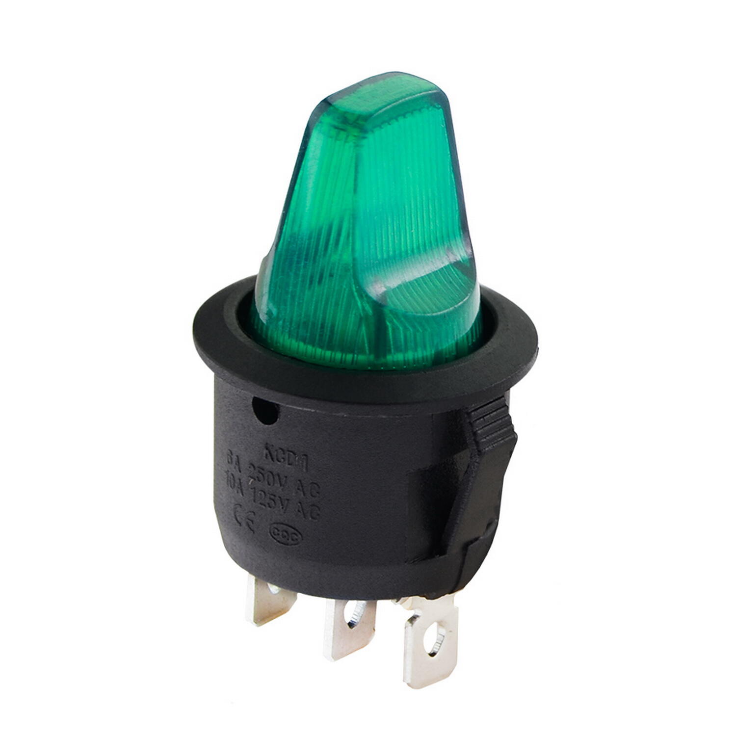 Переключатель Аско 1 клав. высокий зеленый с подсветкой KCD1-5-101NH GR/B 220V ( A0140040141 ) Переключатель Аско 1 клав. высокий зеленый с подсветкой KCD1-5-101NH GR/B 220V ( A0140040141 )
