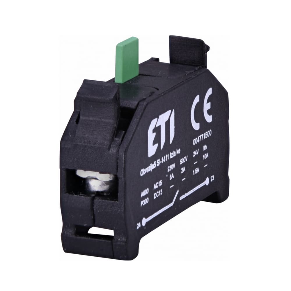 Блок контакт E-NO 1NO ЕТІ ( 4771500 ) Блок контакт E-NO 1NO ЕТІ ( 4771500 )