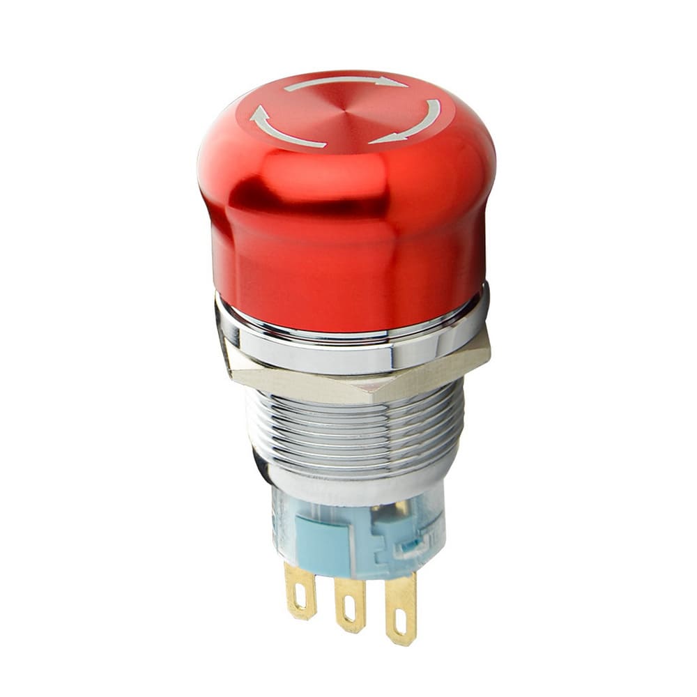 Кнопка металева АСКО TY 19C-S11/1 ( A0140010215 )