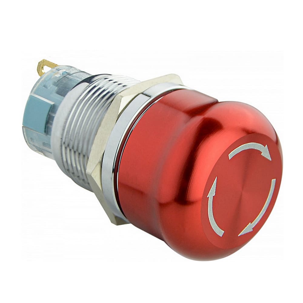 Кнопка металева АСКО TY 19C-S11/1 ( A0140010215 )