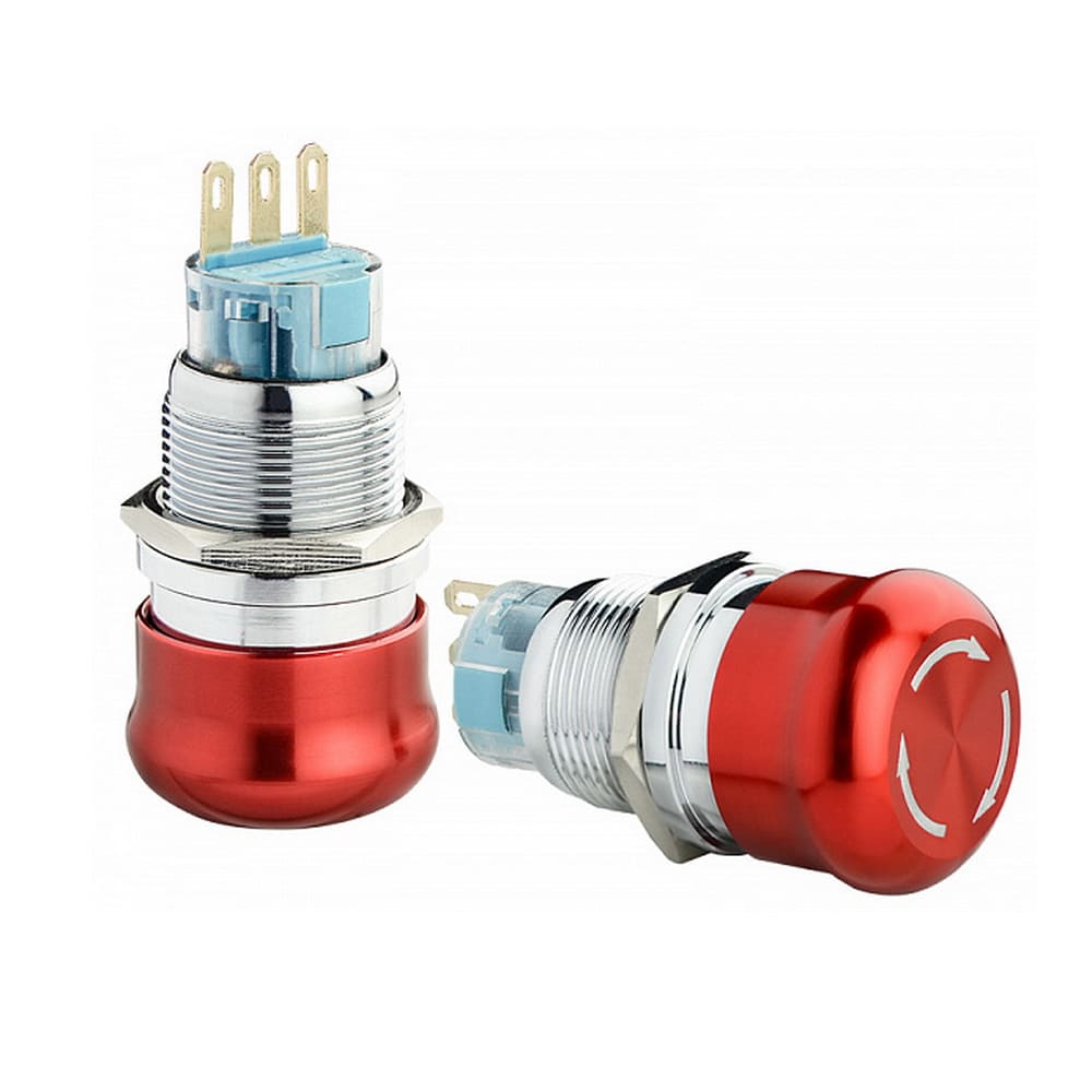 Кнопка металева АСКО TY 19C-S11/1 ( A0140010215 )