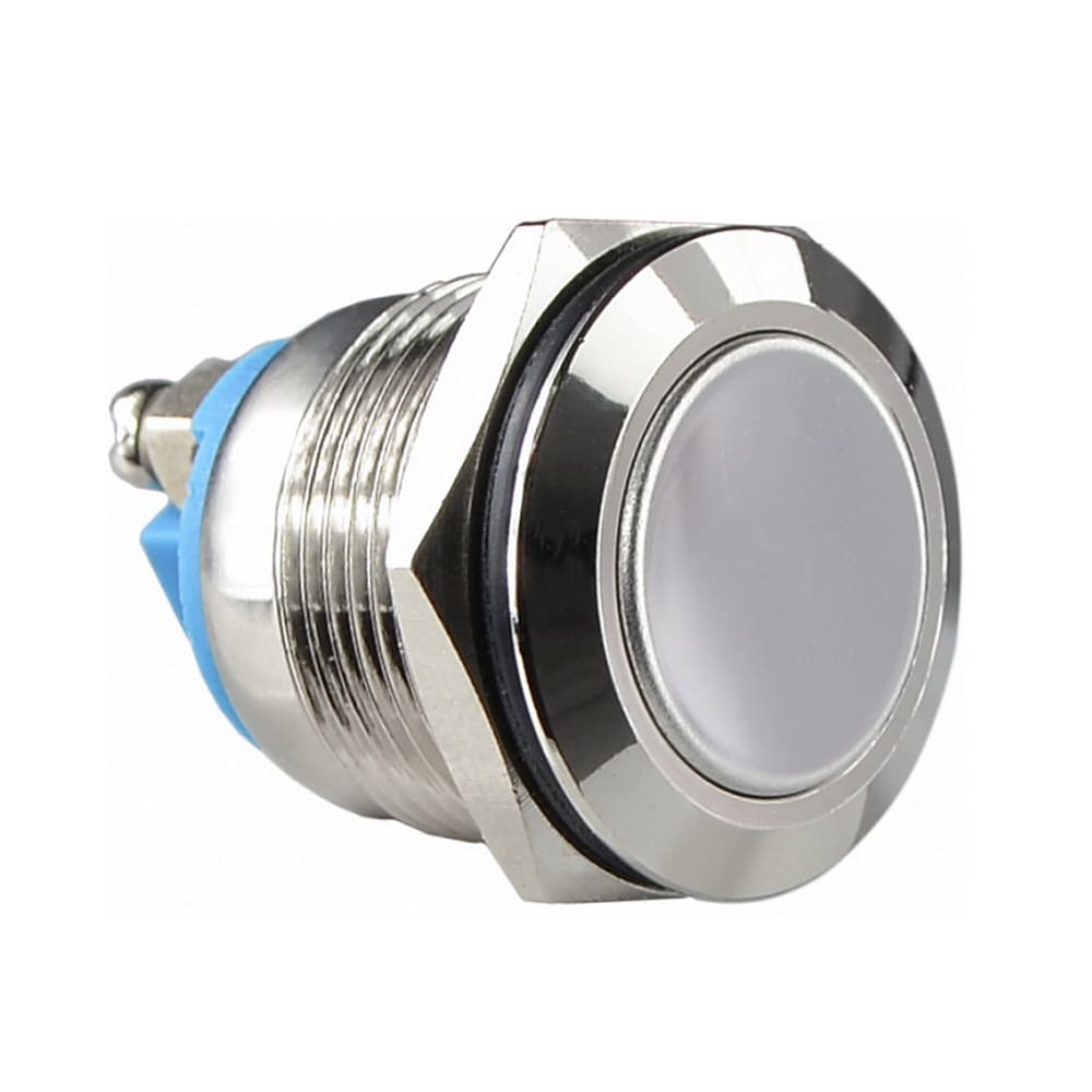 Кнопка металева АСКО TY 19-211A Scr ( A0140010104 )