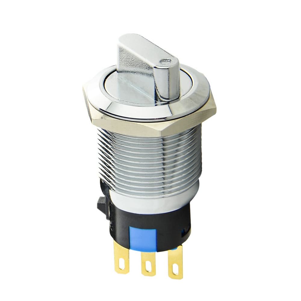 Кнопка металева поворотна АСКО TY 19C-X11/3 ( A0140010217 )