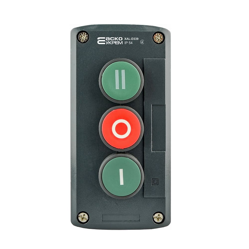 Пост тримісний Аско "Start1-Start2-Stop" XAL-D339 ( A0140020067 )