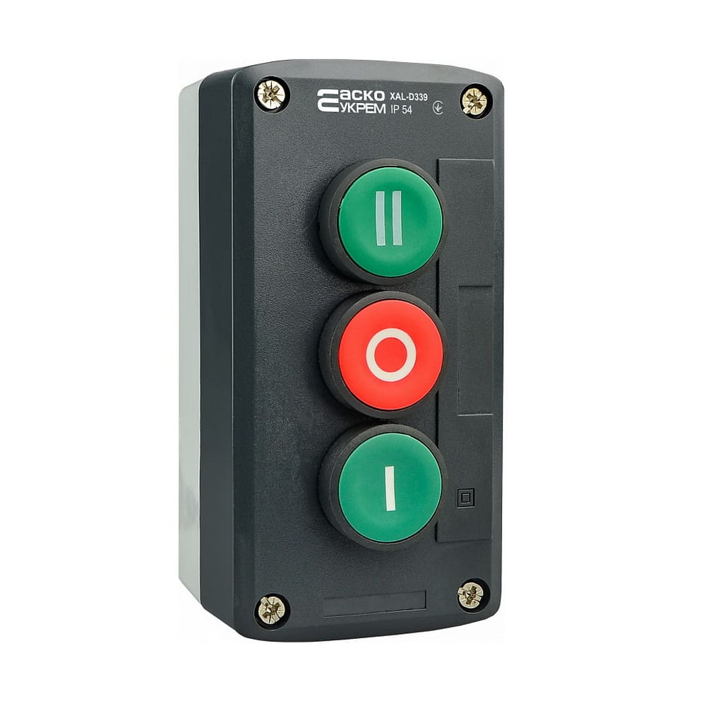 Пост тримісний Аско "Start1-Start2-Stop" XAL-D339 ( A0140020067 )