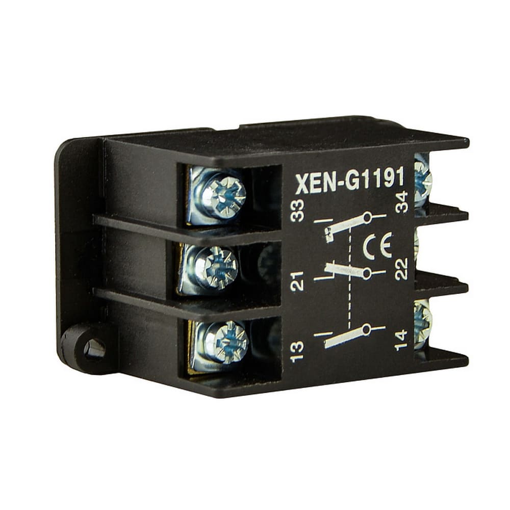 Блок- контакт XEN-G1191 до XAL-B3 1NO+1NC+1NO (2 швидкості) ( A0140050030 )