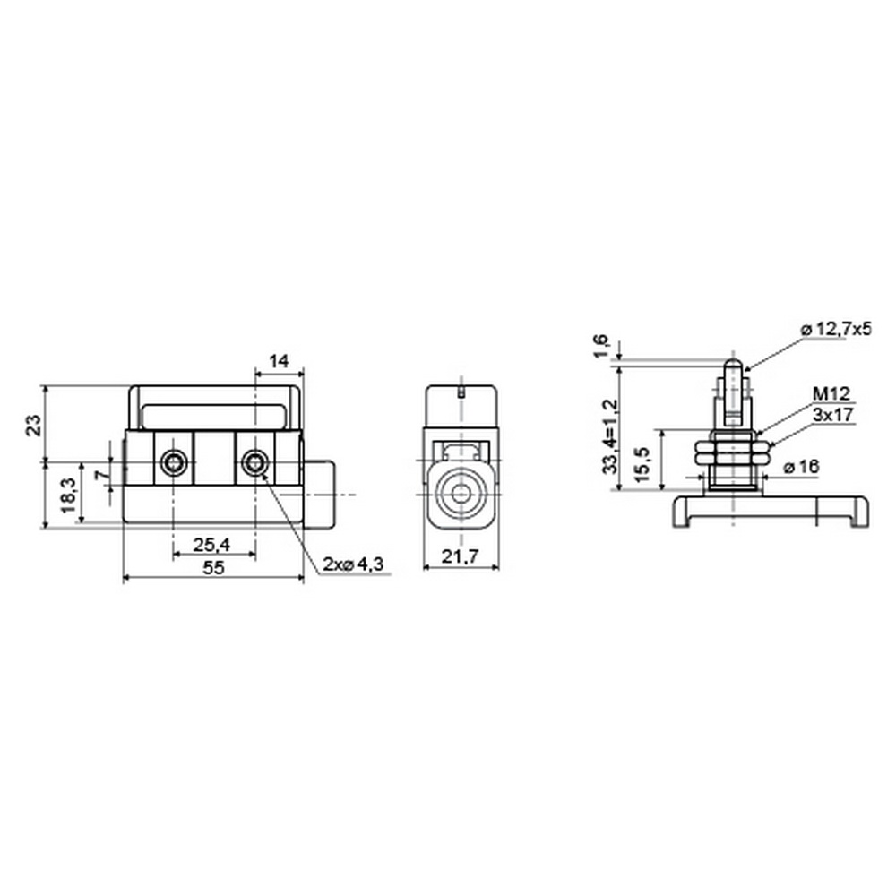 Микровыключатель конечный АСКО D4MC-5040 ( A0050040012 )