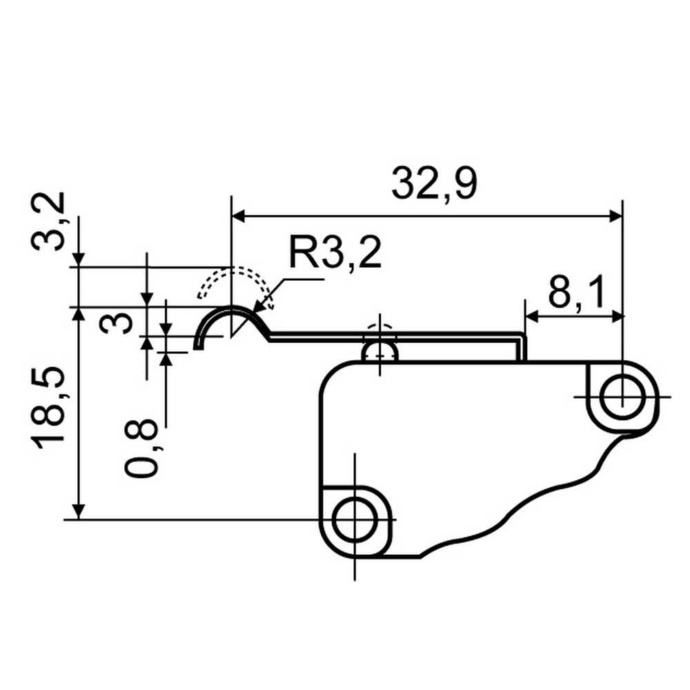 Мікровимикач кінцевий АСКО V-15-41C25 ( A0050040024 ) Мікровимикач кінцевий АСКО V-15-41C25 ( A0050040024 )