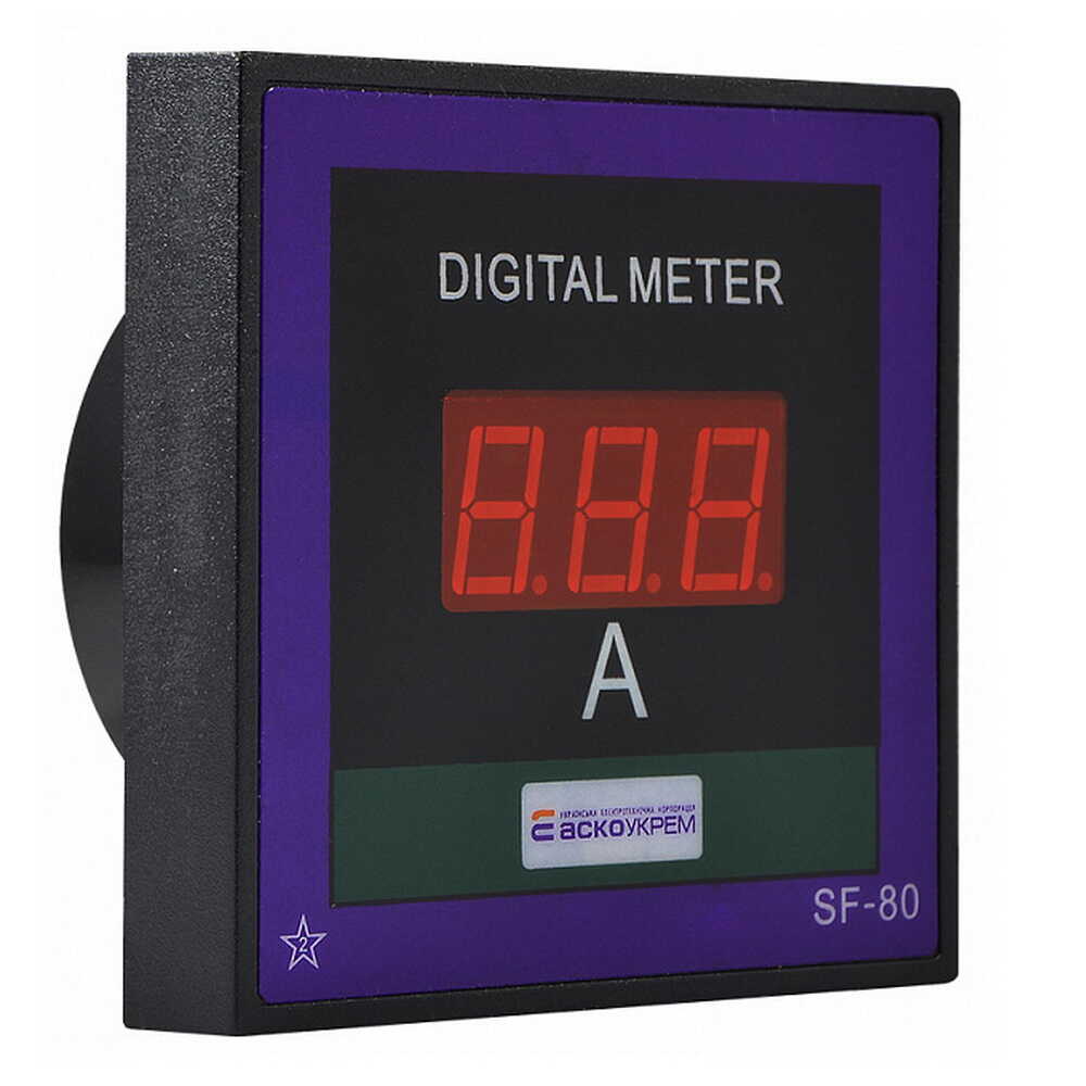 Амперметр ЦА-8 LB 30А 80х80 цифровий АСКО ( A0190010127 ) Амперметр ЦА-8 LB 30А 80х80 цифровий АСКО ( A0190010127 )