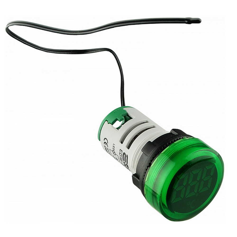 Цифровий вимірювач температури ED16-22WD -25-150°С зелений ( A0190010046 ) Цифровий вимірювач температури ED16-22WD -25-150°С зелений ( A0190010046 )
