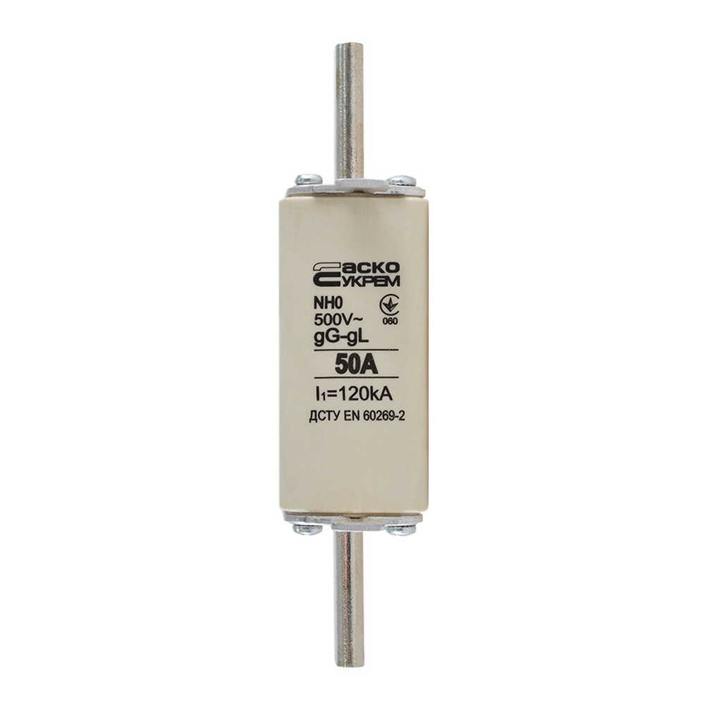 Запобіжник NH0 50A gG АСКО ( A0050010021 )