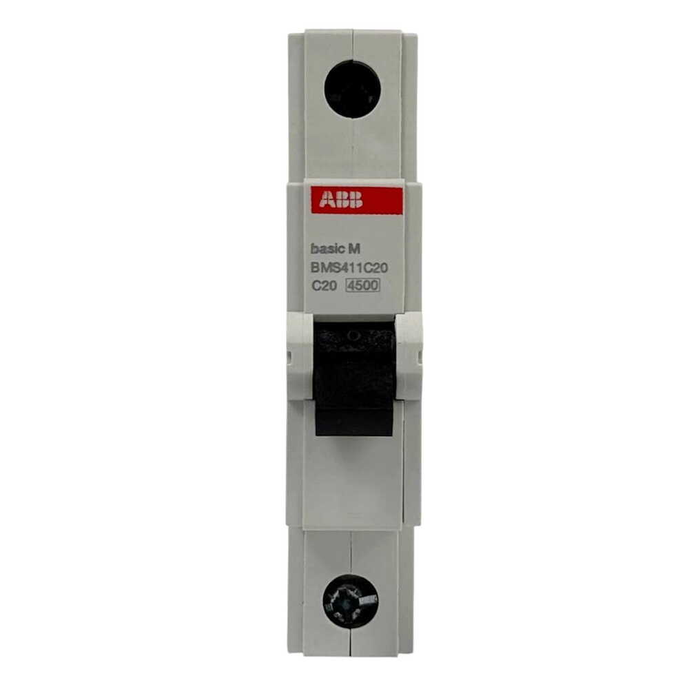 Автоматичний вимикач ABB basic M 1P C20 ( 2CDS641041R0204 )