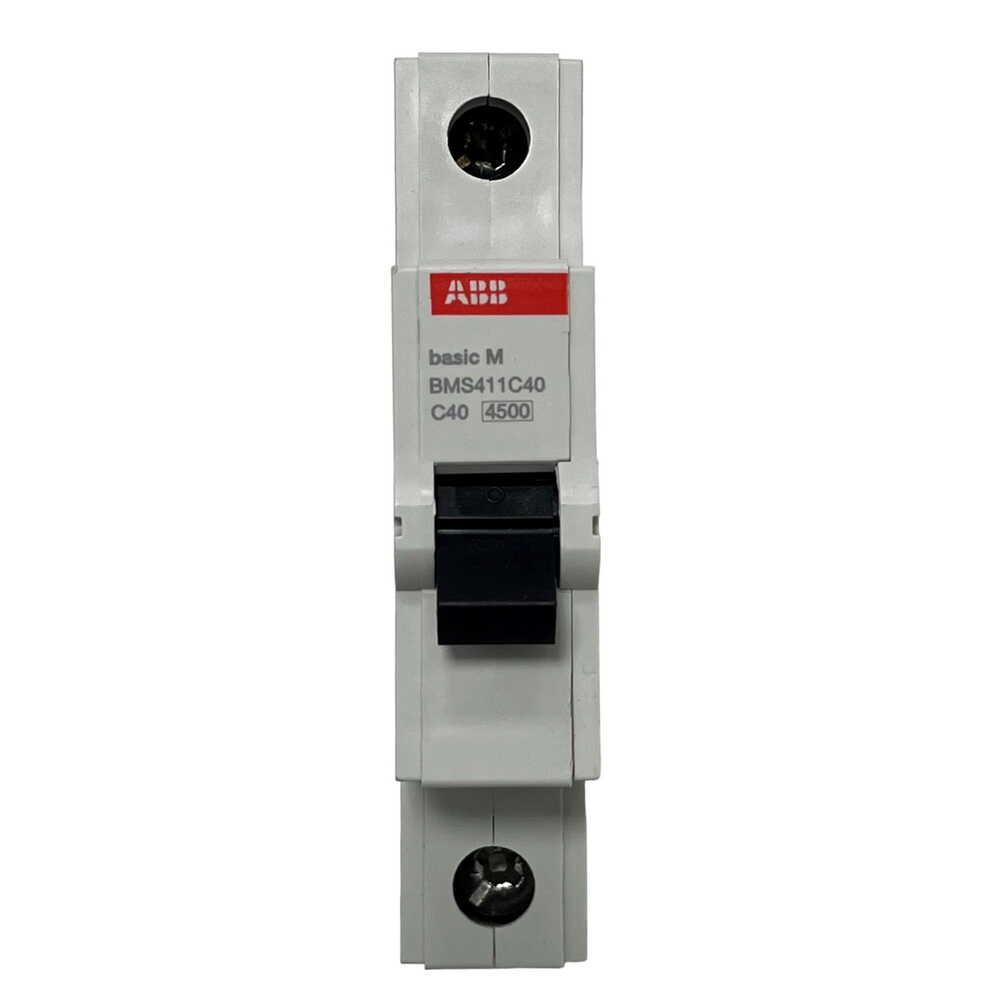 Автоматичний вимикач ABB basic M 1P C40 ( 2CDS641041R0404 )