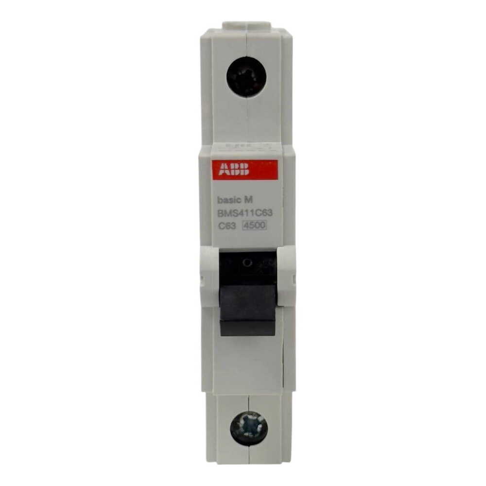 Автоматичний вимикач ABB basic M 1P C63 ( 2CDS641041R0634 )