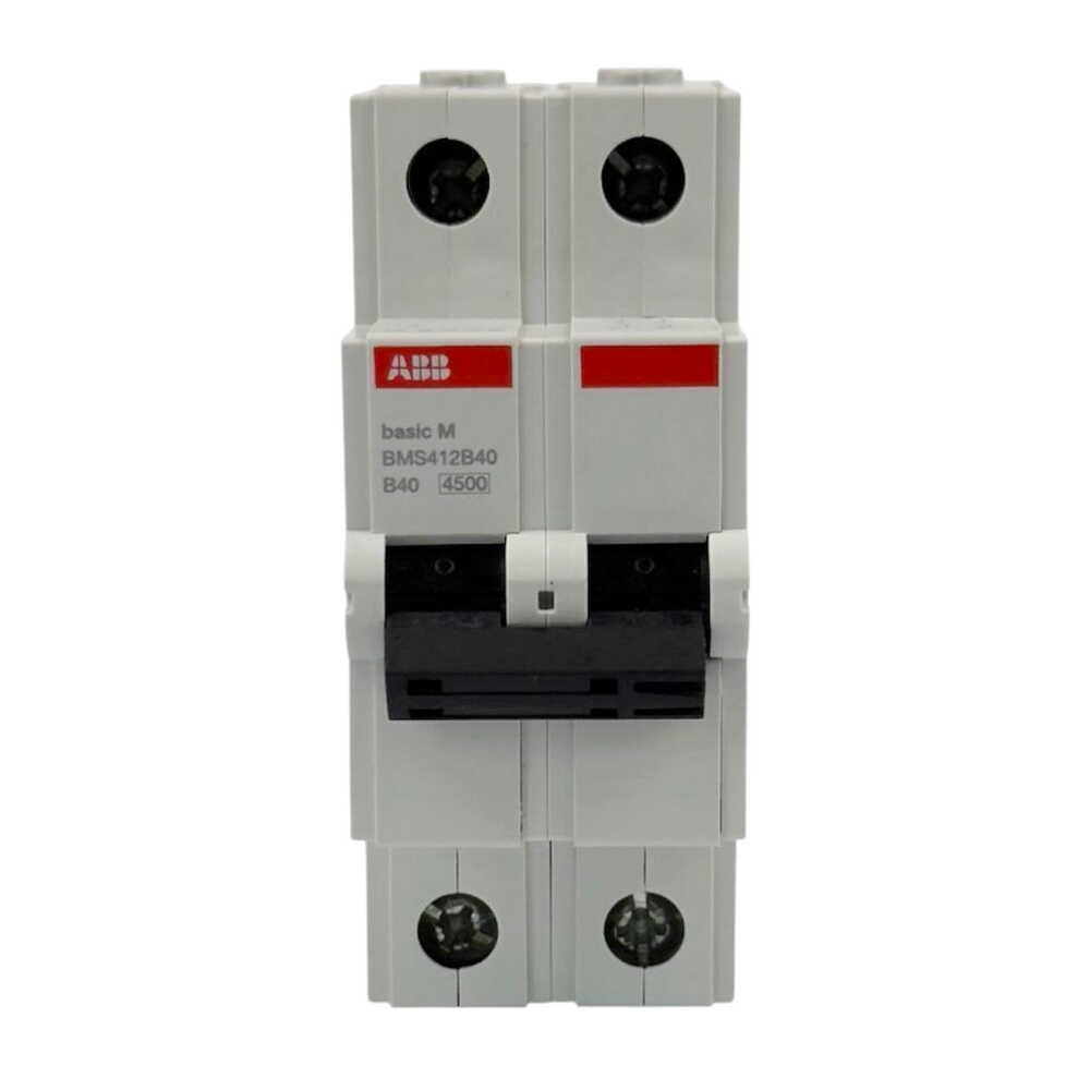 Автоматичний вимикач ABB basic M 2P B40 ( 2CDS642041R0405 )