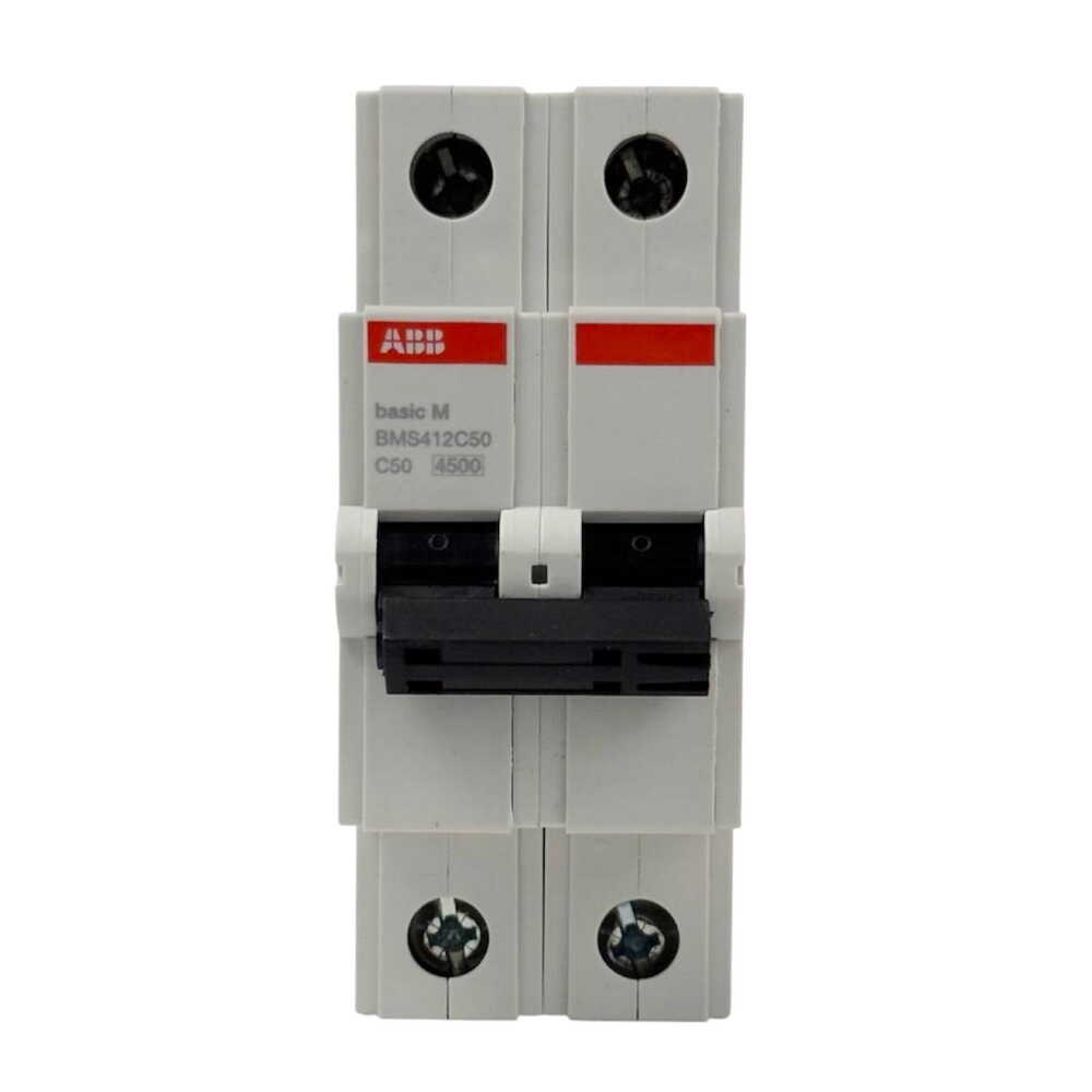 Автоматичний вимикач ABB basic M 2P C50 ( 2CDS642041R0504 )