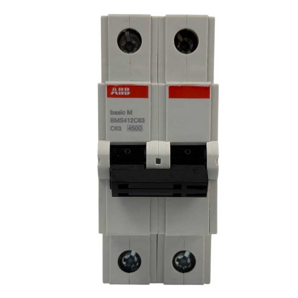Автоматичний вимикач ABB basic M 2P C63 ( 2CDS642041R0634 )