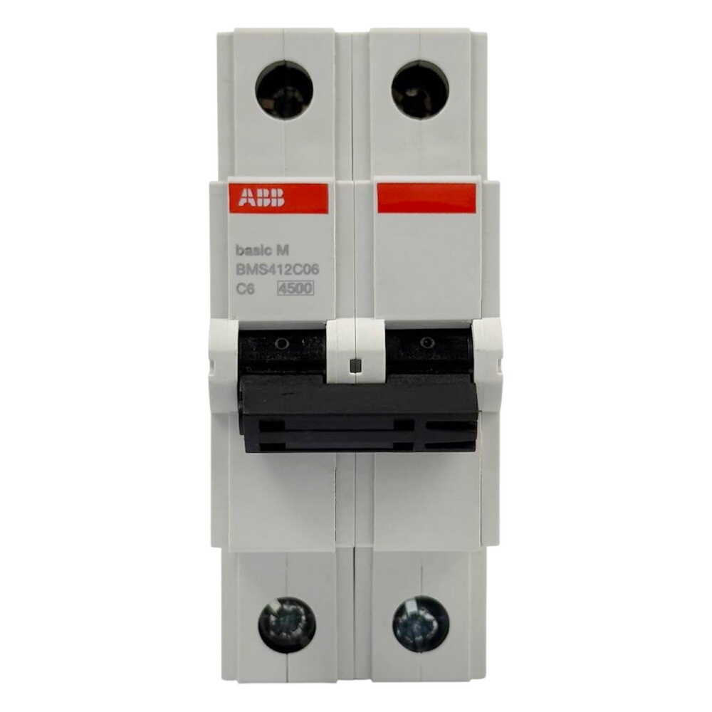 Автоматичний вимикач ABB basic M 2P C6 ( 2CDS642041R0064 )
