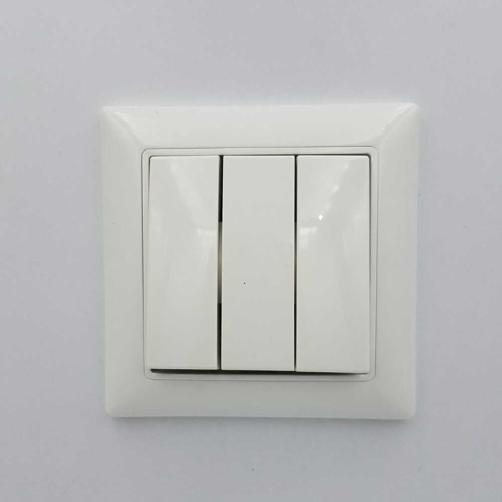 Вимикач ABB basic55 білий 3кл ( 2CKA001012A2155 )