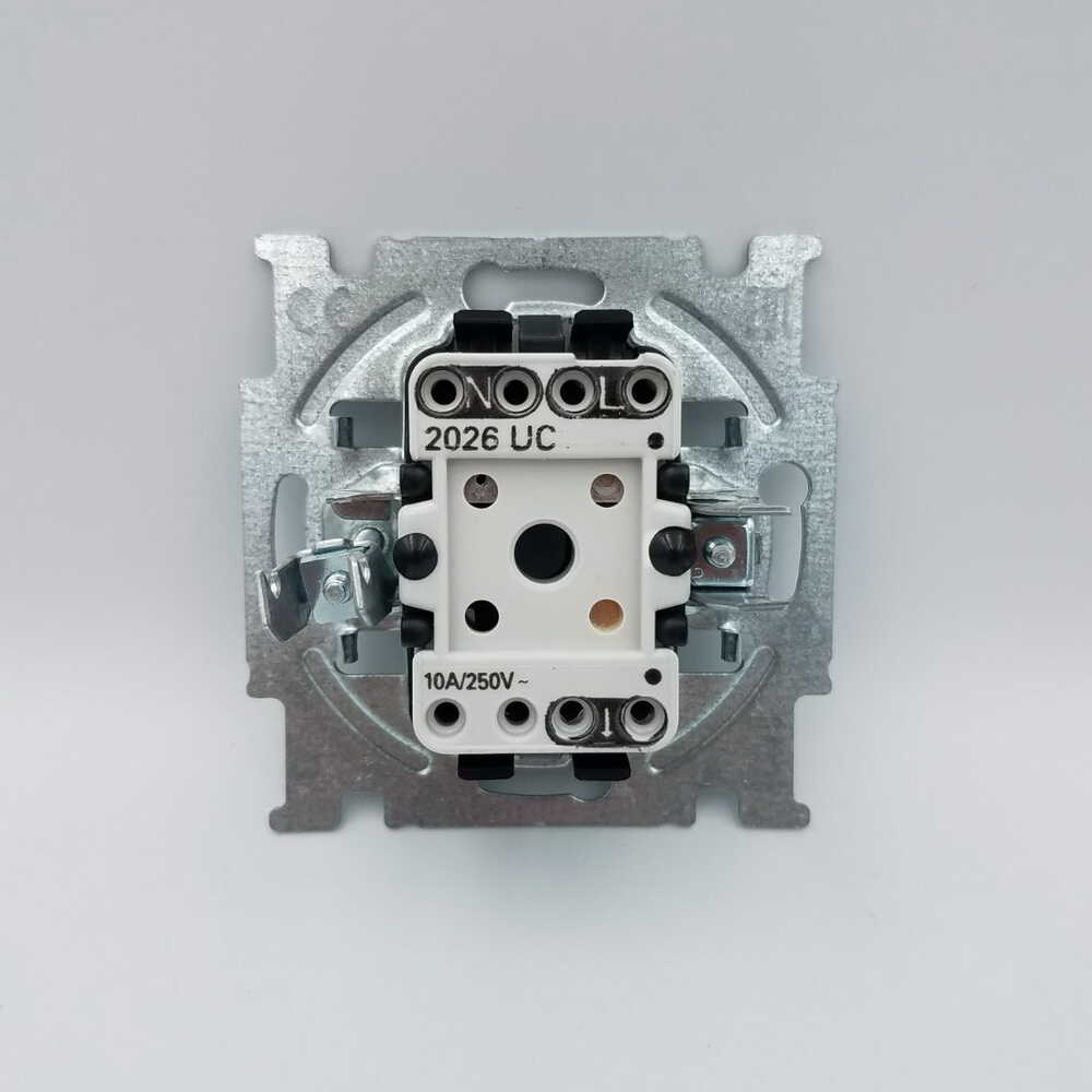 Кнопка ABB basic55 біла 1-кл ( 2CKA001413A1080 )