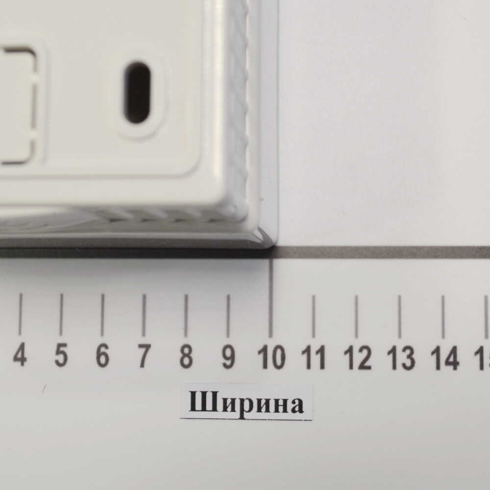 Бокс пластиковый VIKO на 2 модули (внешний) ( 90912102 )