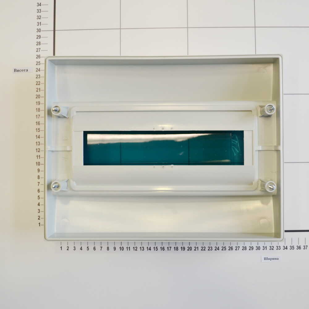 Бокс пластиковый АББ Mistral на 12 модулей внешний IP65 ( 1SLM006501A1202 )