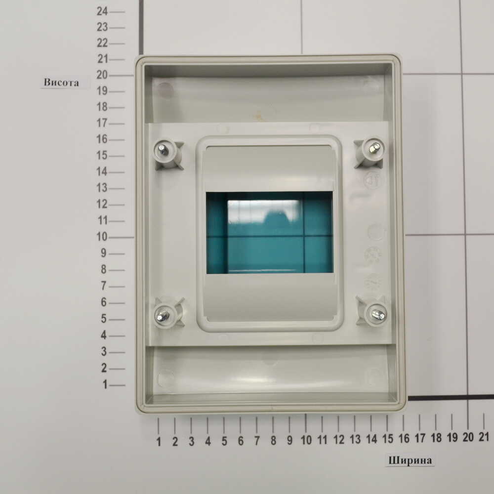 Бокс пластиковый АББ Mistral на 4 модули внешний IP65 ( 1SL1200A00 )