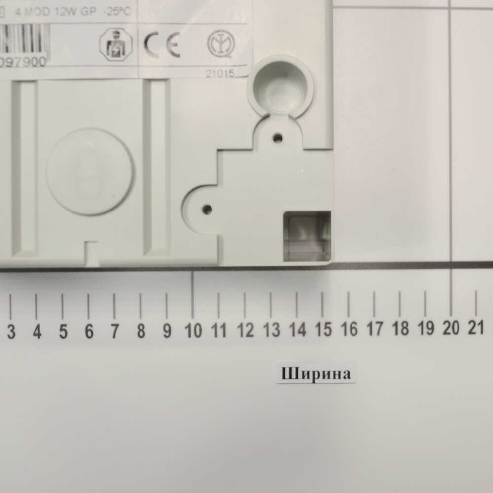 Бокс пластиковый АББ Mistral на 4 модули внешний IP65 ( 1SL1200A00 )
