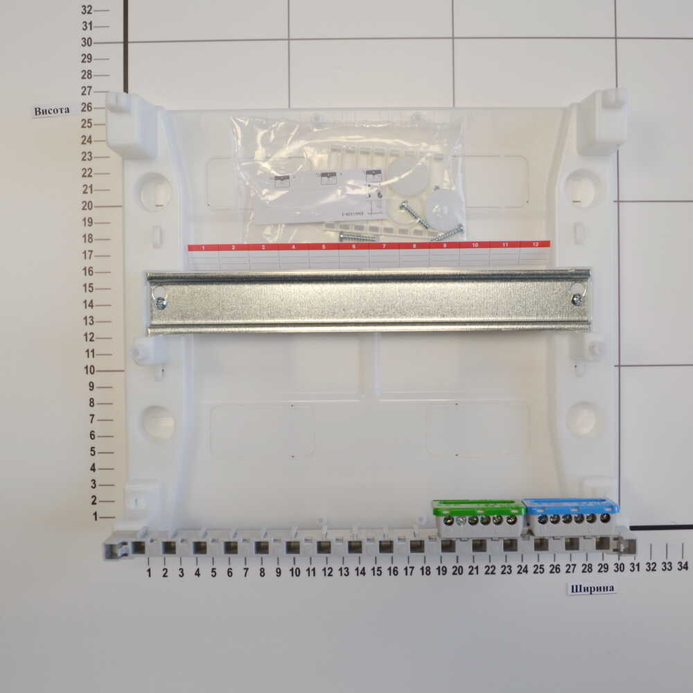 Бокс пластиковый АББ Mistral на 12 модулей внешний ( 1SPE007717F0421 )