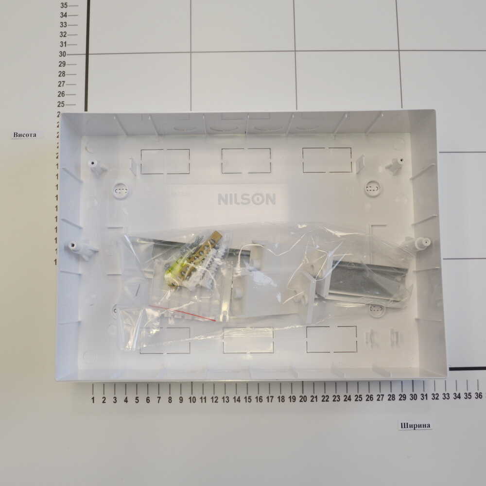 Бокс пластиковый NILSON quantum на 12 модулей внешний (32881012)