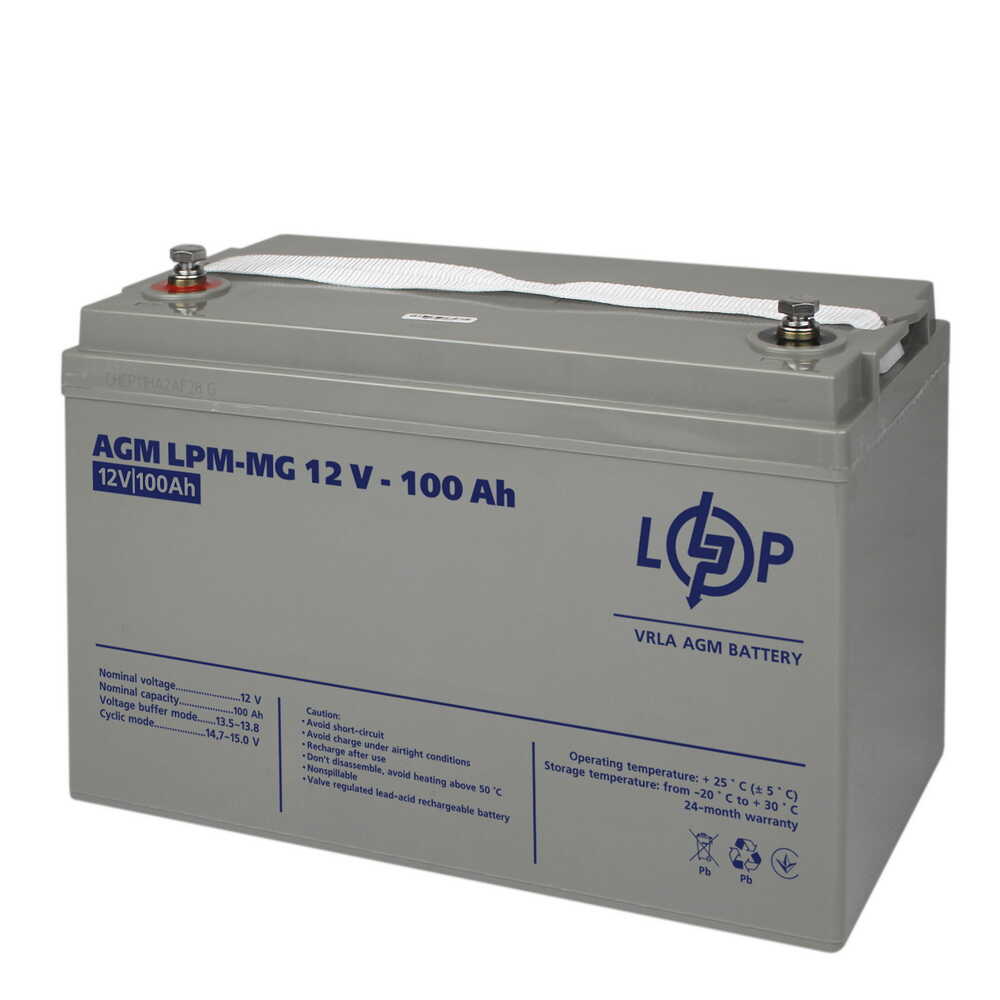 Аккумулятор мультигелевый LPM-MG 12V - 100 Ah LOGICPOWER ( 3877 ) Аккумулятор мультигелевый LPM-MG 12V - 100 Ah LOGICPOWER ( 3877 )