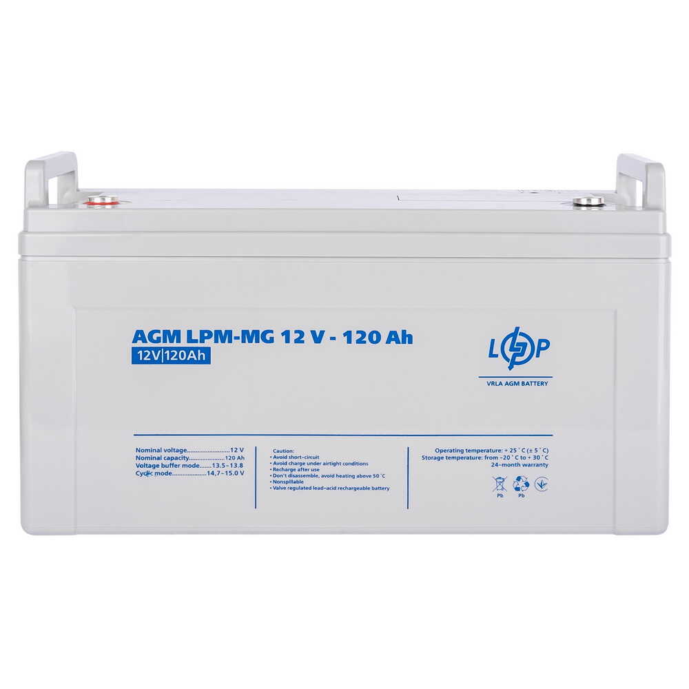 Аккумулятор мультигелевый LPM-MG 12V - 120 Ah LOGICPOWER ( 3876 ) Аккумулятор мультигелевый LPM-MG 12V - 120 Ah LOGICPOWER ( 3876 )