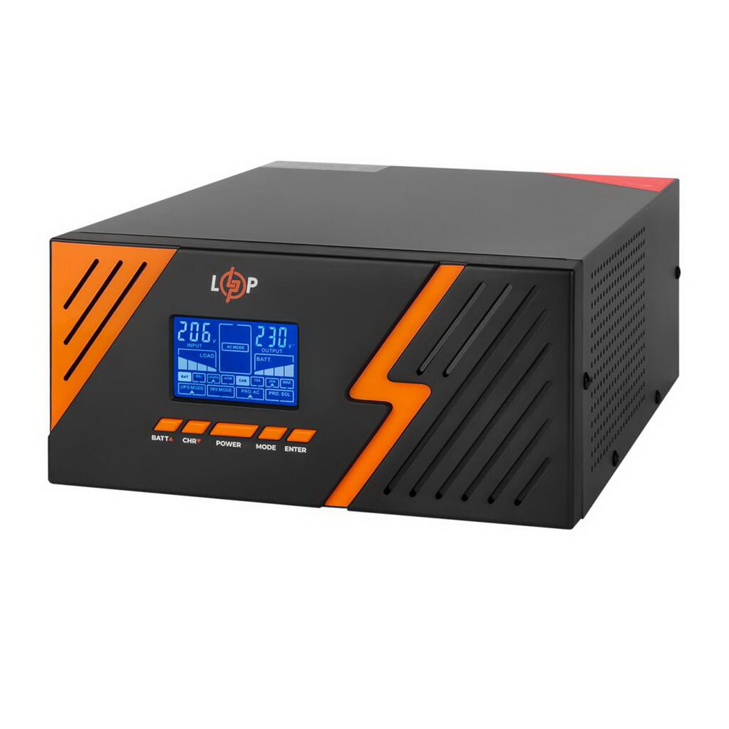 Блок безперебійного живлення 12V LPM-PSW-1500VA black LOGICPOWER ( 22754 )