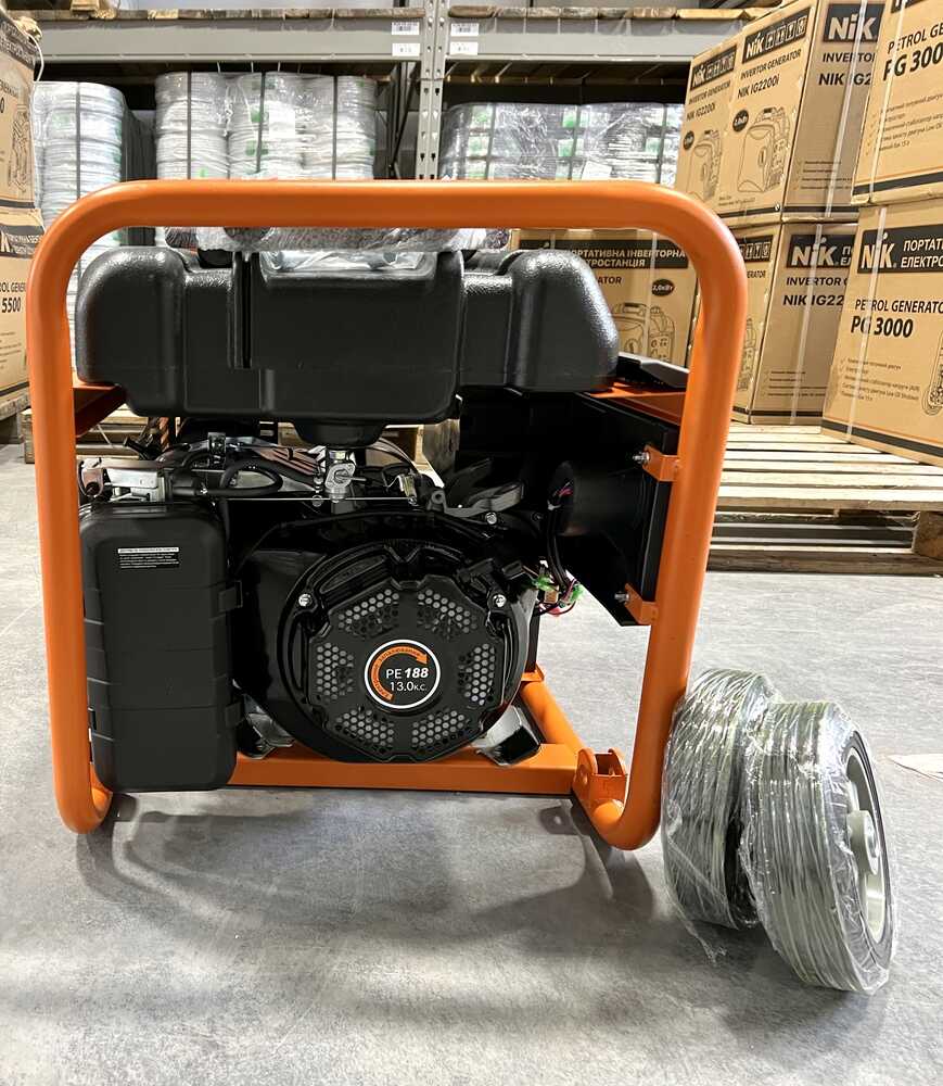Генератор бензиновий NIK 5,5кВт PG5500
