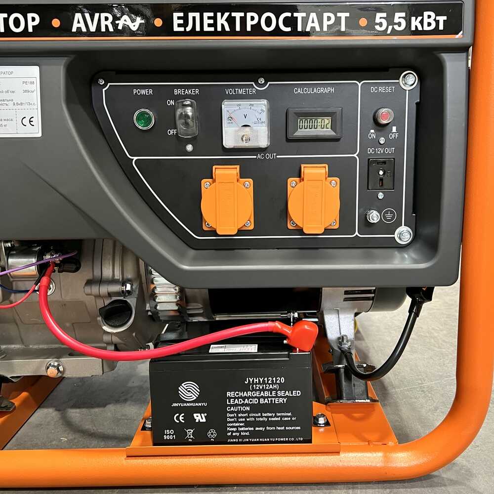 Генератор бензиновий NIK 5,5кВт PG5500