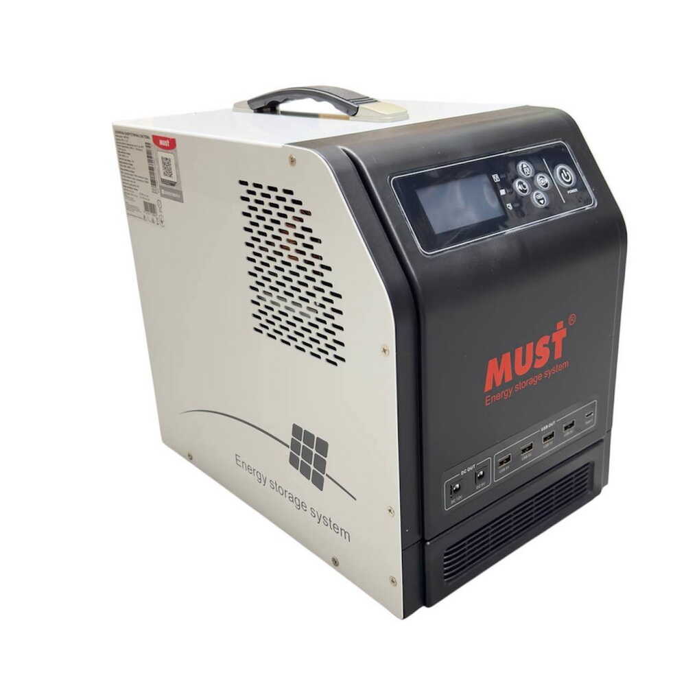Зарядна станція MUST HBP1500 1200W 40/15A AC ( HBP15-1224 )