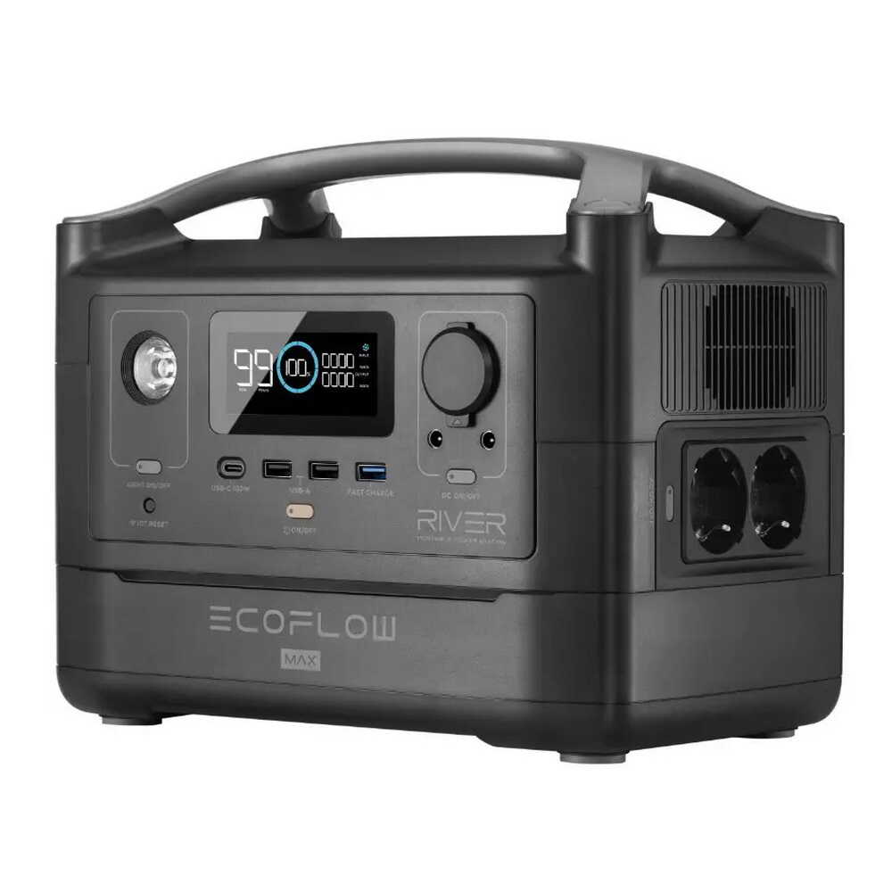 Зарядна станція EcoFlow RIVER Max 576 Вт*год ( EFRIVER600MAX-EU )