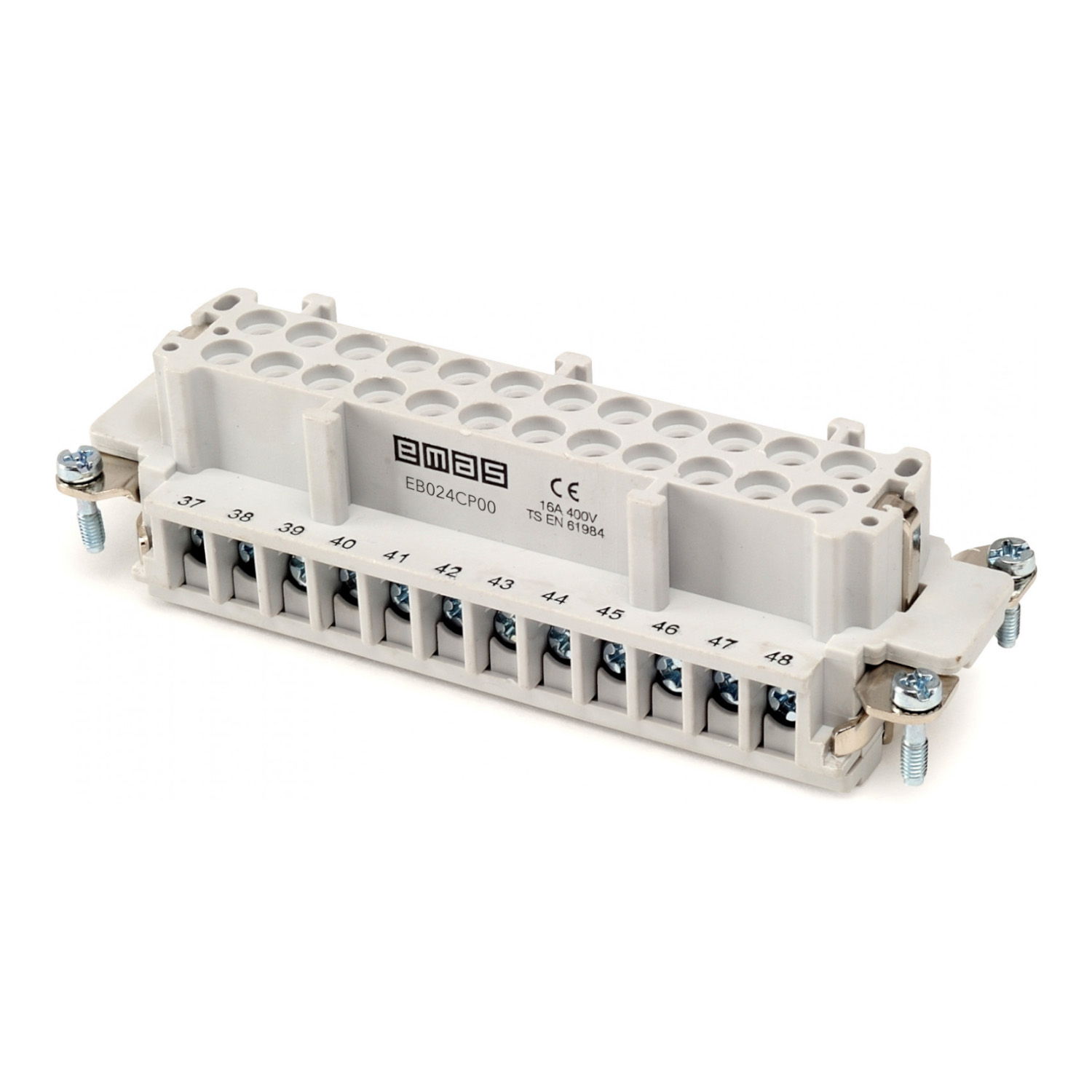 Розетка без корпуса P24 ( 1-24 ) EB024CP00 EMAS Розетка без корпуса P24 ( 1-24 ) EB024CP00 EMAS