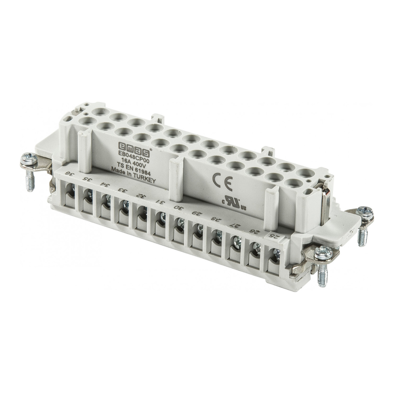 Розетка без корпуса P24 ( 25-48 ) EB048CP00 EMAS Розетка без корпуса P24 ( 25-48 ) EB048CP00 EMAS