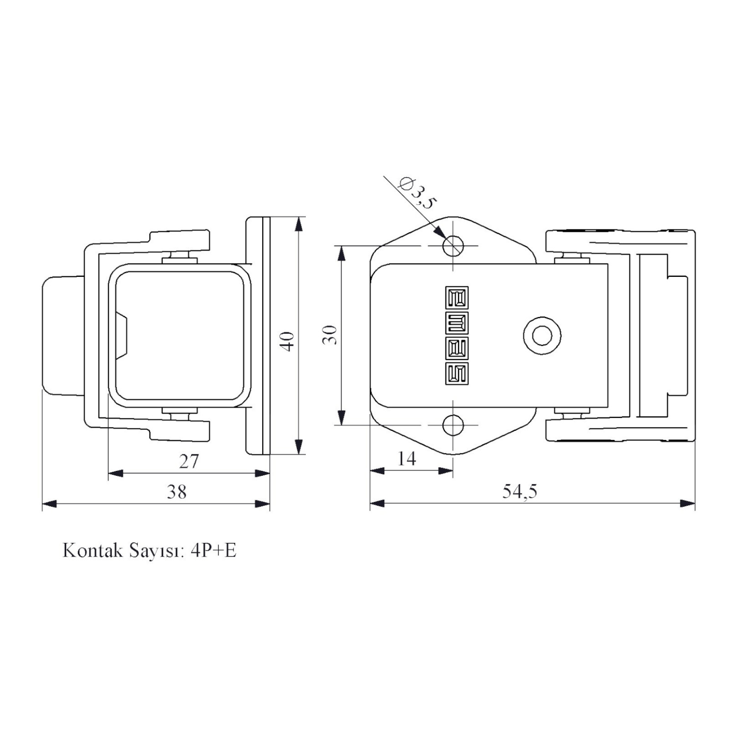 Корпус EBM05GE41 EMAS Корпус EBM05GE41 EMAS