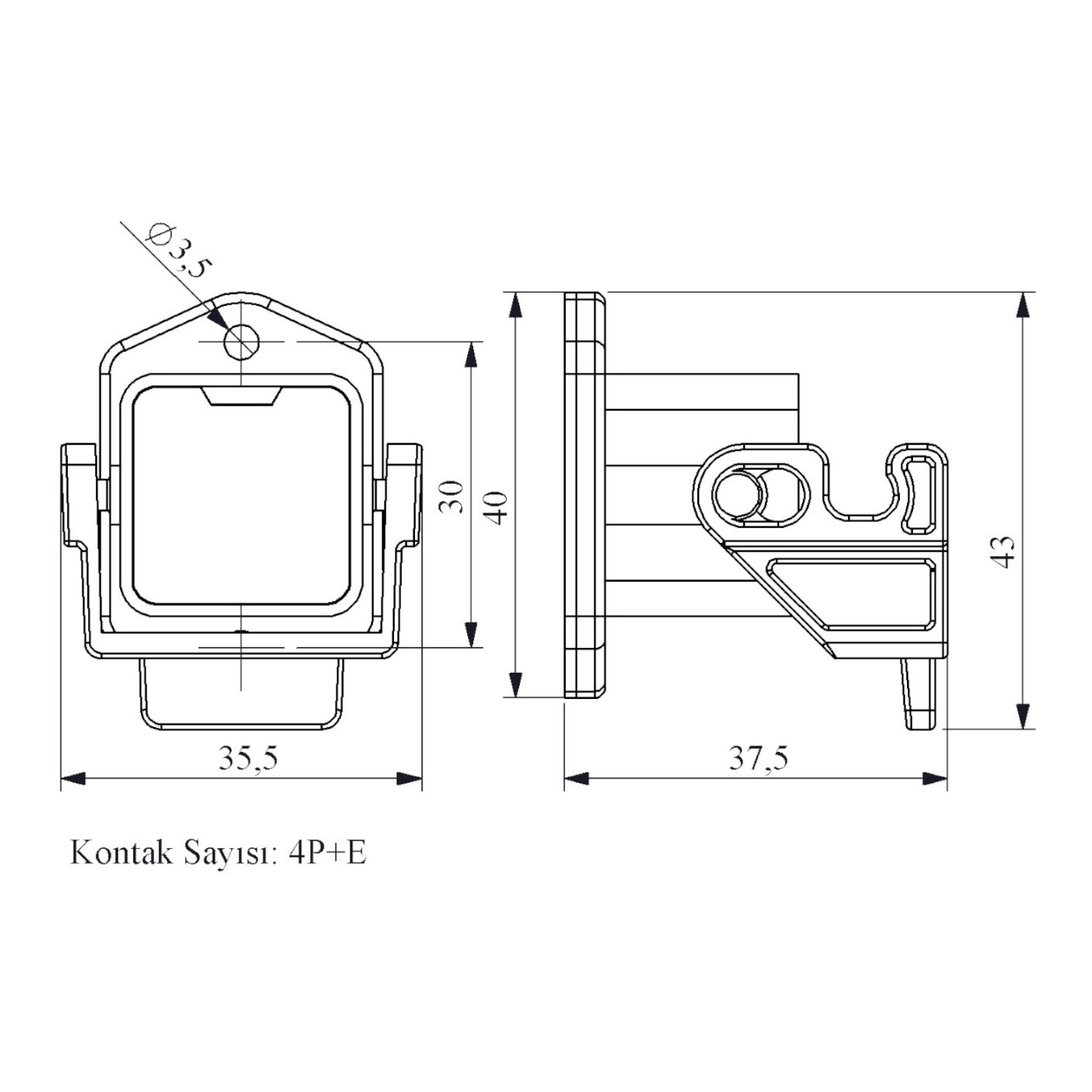 Корпус EBM05GM41 EMAS Корпус EBM05GM41 EMAS
