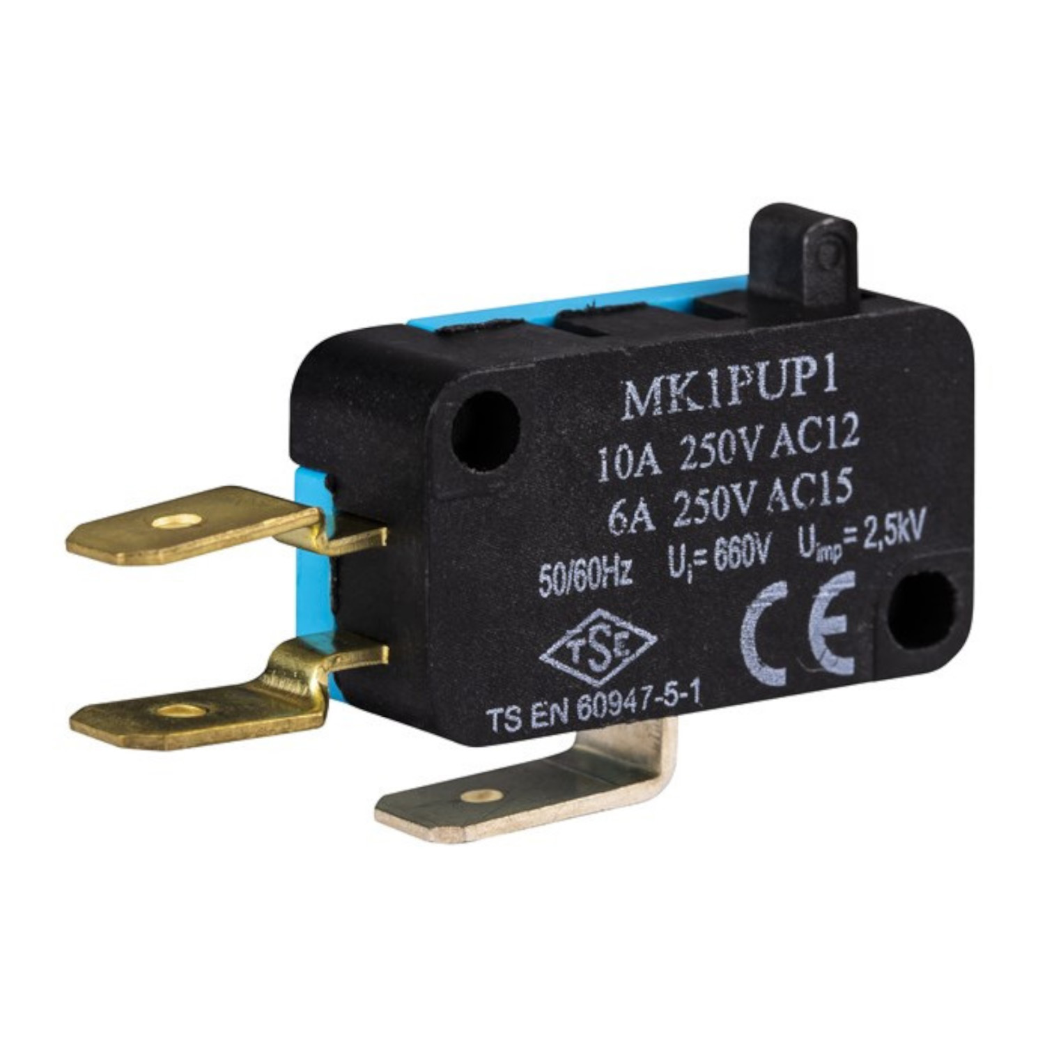 Микропереключатель EMAS с пластиковым толкателем ( MK1PUP1 ) Микропереключатель EMAS с пластиковым толкателем ( MK1PUP1 )