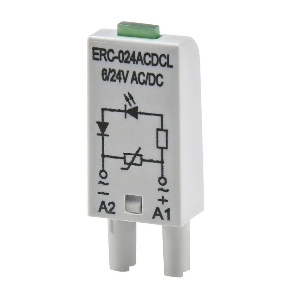 Додатковий модуль захисту/індикації ERC-024ACDCL (Uc= 6...24V AC/DC) ETI ( 2473040 )