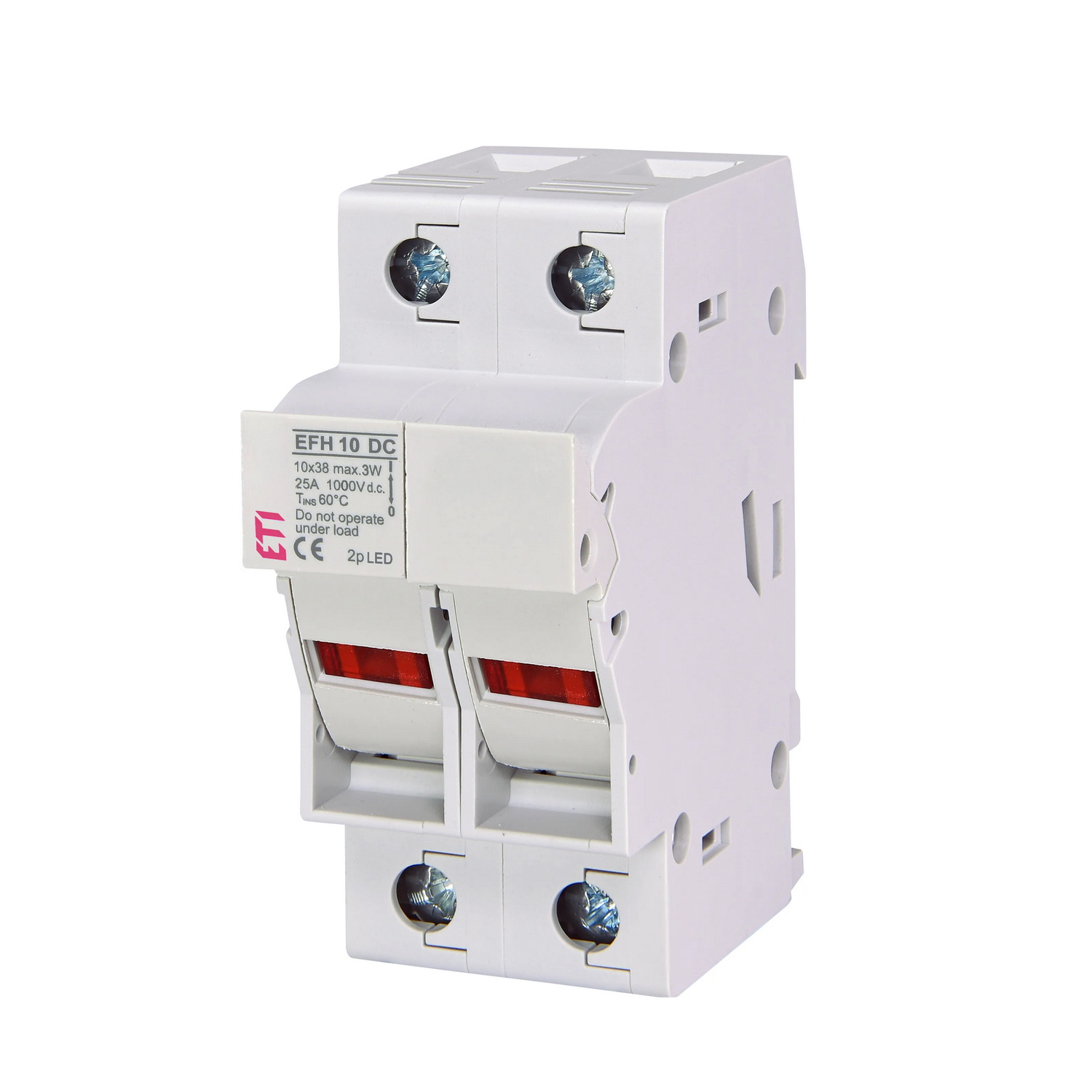 Разъединитель EFH10 2P 25A LED 1000В DC ЕТІ ( 2540213 ) Разъединитель EFH10 2P 25A LED 1000В DC ЕТІ ( 2540213 )